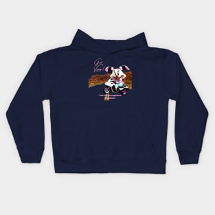 Hamster on the road Kids Hoodie